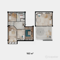 ЖК Dolce Vita Residence — 5-ком 160 м² (null)