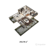VIP городок Saranda — 5-ком 292,8 м² (от 281 068 800 тг)