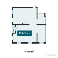 ЖК Центральный на Тулебаева — 1-ком 145 м² (от 263 580 000 тг)