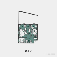 ЖК Tulip Residence — 3-ком 81,4 м² (от 26 875 200 тг)