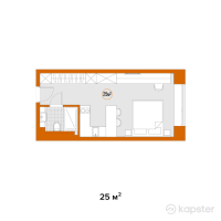Апарт-отель YE`S Астана — 1-ком 25 м² (от 22 500 000 тг)