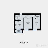 ЖК Anar — 2-ком 62,3 м² (null)