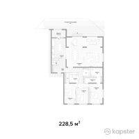 ЖК Lumiere — 4-ком 228,5 м² (от 308 475 000 тг)