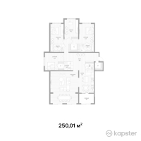 ЖК Lumiere — 5-ком 250 м² (от 337 513 500 тг)