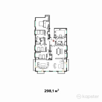 КД Abay — 5-ком 298,1 м² (от 281 704 500 тг)