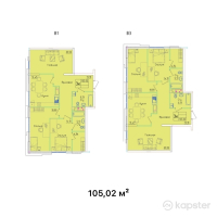 ЖК Hamilton Park — 3-ком 105 м² (от 37 807 200 тг)