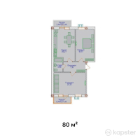 ЖК Latifa — 2-ком 80 м² (от 24 000 000 тг)