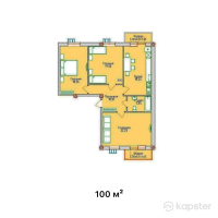 ЖК Latifa — 3-ком 100 м² (от 30 000 000 тг)