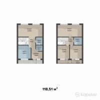 КГ Family Village — 5-ком 118,5 м² (от 28 442 400 тг)