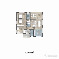 КГ Family Village — 5-ком 127,8 м² (от 30 672 000 тг)
