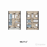 КГ Family Village — 5-ком 186,8 м² (от 59 766 400 тг)