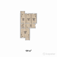 ЖК Lagyltas — 3-ком 131 м² (от 36 680 000 тг)