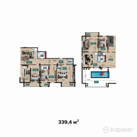 ЖК Monaco — 5-ком 339,4 м² (от 110 305 000 тг)