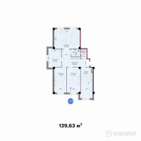ЖК 20a Avenue — 4-ком 139,6 м² (от 55 852 000 тг)
