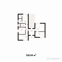 КГ Lake Villa — 4-ком 128,9 м² (от 62 535 900 тг)
