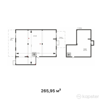 КД Dostyq 300 — 5-ком 266 м² (от 518 602 500 тг)