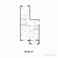 ЖК Millennium Park — 2-ком 65,5 м² (null)