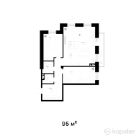 КД Seneca — 3-ком 95 м² (от 116 850 000 тг)