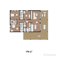 ЖК Country Club — 3-ком 175 м² (от 113 750 000 тг)