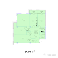 ЖК Ray Residence — 4-ком 124 м² (от 42 173 800 тг)