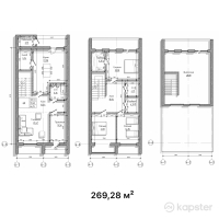 КГ Townville — 5-ком 269.3 м² (от 56,279,520 тг)