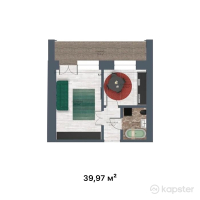 ЖК Malaisary — 1-ком 40 м² (от 11 991 000 тг)
