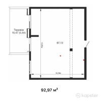 КД Dostyq 300 — 2-ком 93 м² (от 181 291 500 тг)