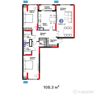 Бигвилль Sapa.4YOU — 3-ком 108,3 м² (от 51 117 600 тг)