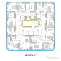 ЖК  Hyde Premium Tower — 5-ком 526,8 м² (от 376 099 500 тг)
