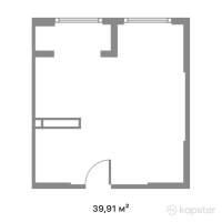 ЖК Kenesary — 1-ком 39,9 м² (от 17 516 499 тг)