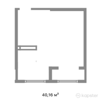 ЖК Kenesary — 1-ком 40,2 м² (от 17 626 224 тг)