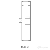 ЖК Kenesary — 1-ком 44,5 м² (от 19 548 606 тг)