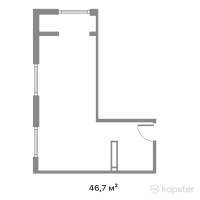 ЖК Kenesary — 1-ком 46,1 м² (от 20 220 123 тг)
