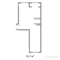 ЖК Kenesary — 2-ком 72,7 м² (от 31 908 030 тг)