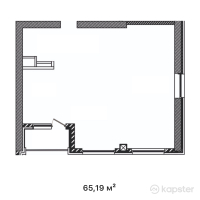 ЖК Кристалл — 2-ком 65,2 м² (от 37 158 300 тг)