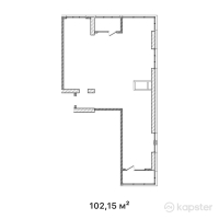 ЖК Кристалл — 3-ком 102,2 м² (от 58 225 500 тг)