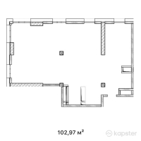 ЖК Кристалл — 3-ком 103 м² (от 58 692 900 тг)