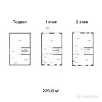 Таунхаусы Ermensai Village — 4-ком 229,1 м² (от 160 391 000 тг)