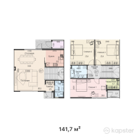 КГ Riviera — 5-ком 141,7 м² (от 63 765 000 тг)