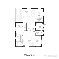 КГ Nova Village — 5-ком 162,9 м² (от 98 349 724 тг)