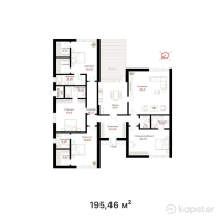 КГ Lake Villa — 5-ком 195,5 м² (от 94 798 100 тг)