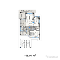 КГ Villagio Country Club — 4-ком 158 м² (от 97 984 800 тг)