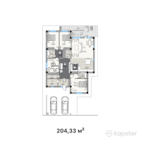 КГ Villagio Country Club — 5-ком 204,3 м² (от 126 684 600 тг)