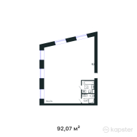 ЖК GAKKU — 3-ком 92,1 м² (от 49 257 450 тг)