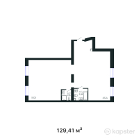 ЖК GAKKU — 3-ком 129,4 м² (от 69 234 350 тг)