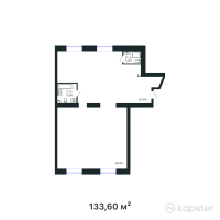 ЖК GAKKU — 3-ком 133,6 м² (от 71 476 000 тг)