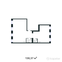 ЖК GAKKU — 4-ком 138,4 м² (от 74 027 950 тг)