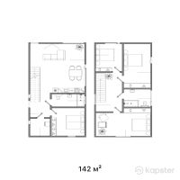 Эко-поселок Barn Ville — 5-ком 142 м² (от 86 240 860 тг)