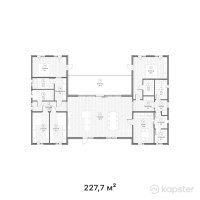 Эко-поселок Barn Ville — 5-ком 227,7 м² (от 138 289 041 тг)
