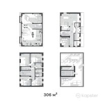 Las Casas Villas — 5-ком 306 м² (от 459 000 000 тг)